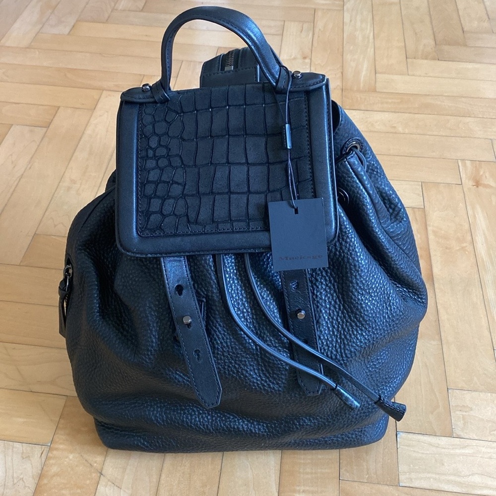 NWT Mackage Leather Backpack